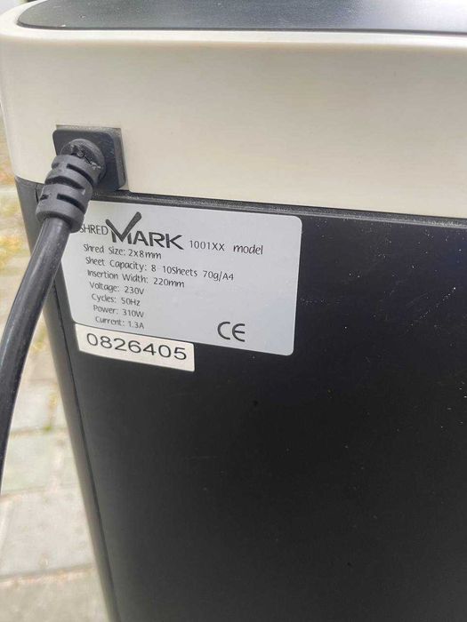 ShredMark 1001XX (Micro-Cut) — Высокая секретность