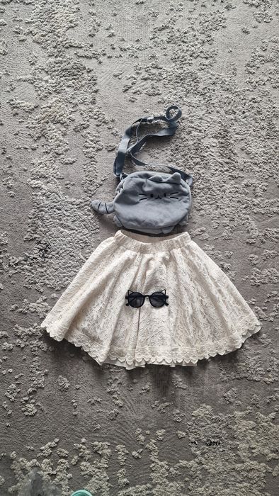 Spódniczka+Torebka+okulary na 122cm