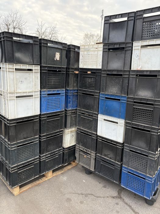 Ящик пластиковый пищевой 43/34/28