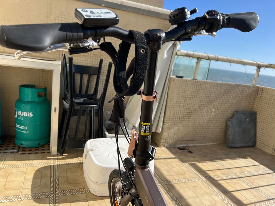 Oxylane foldable electric bicycle large size L