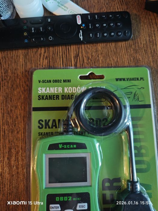 Skaner diagnostyczny viaken V-scan OBD2 mini