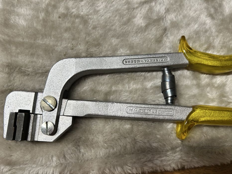 Szczypce do odsadzenia blachy Hazet