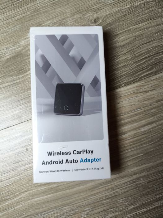 Adapter CarPlay bezprzewodowy Apple CarPlay Android Auto + 2 kable