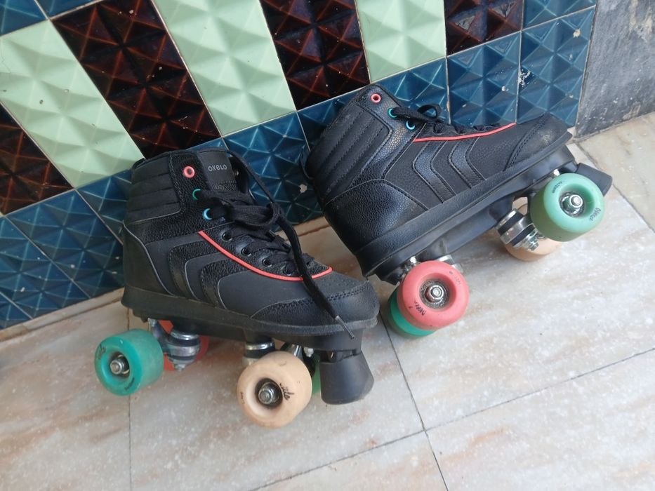 Patins 4rodas  Oxelo Quad100. T: 37