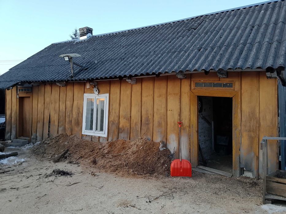 Dom drewniany do rozbiórki