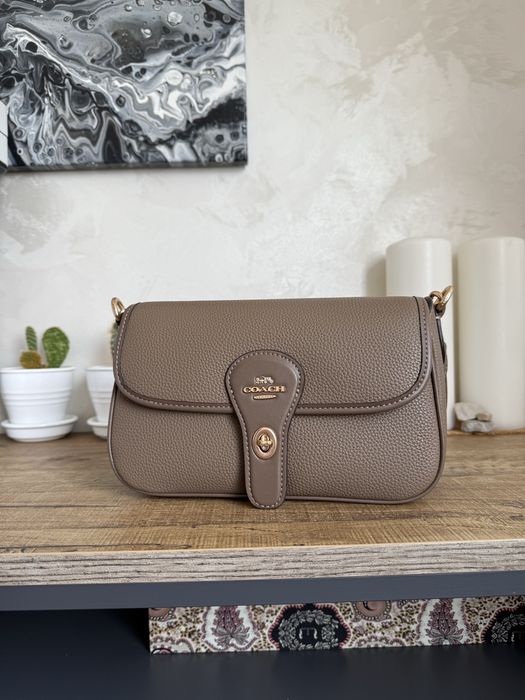 Сумка Coach жіноча коричнева