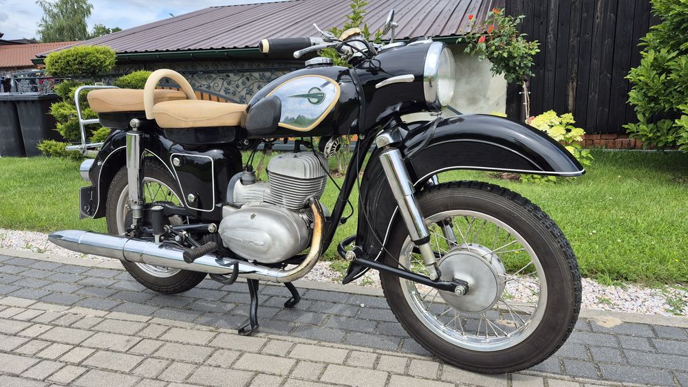 Motocykl, PRL Mz es 250/1, jaskółka