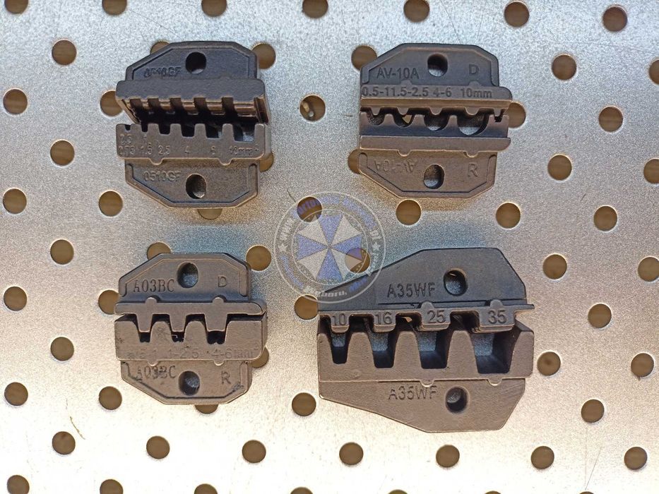 Szczypce zaciskarka konektorów 5 matryc0,5mm²-16mm² +ściągacz izolacji