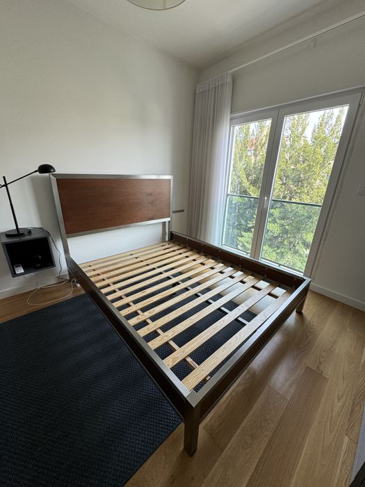Cama de casal completa (160cm) - Lisboa