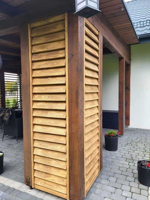 Żaluzja drewniana