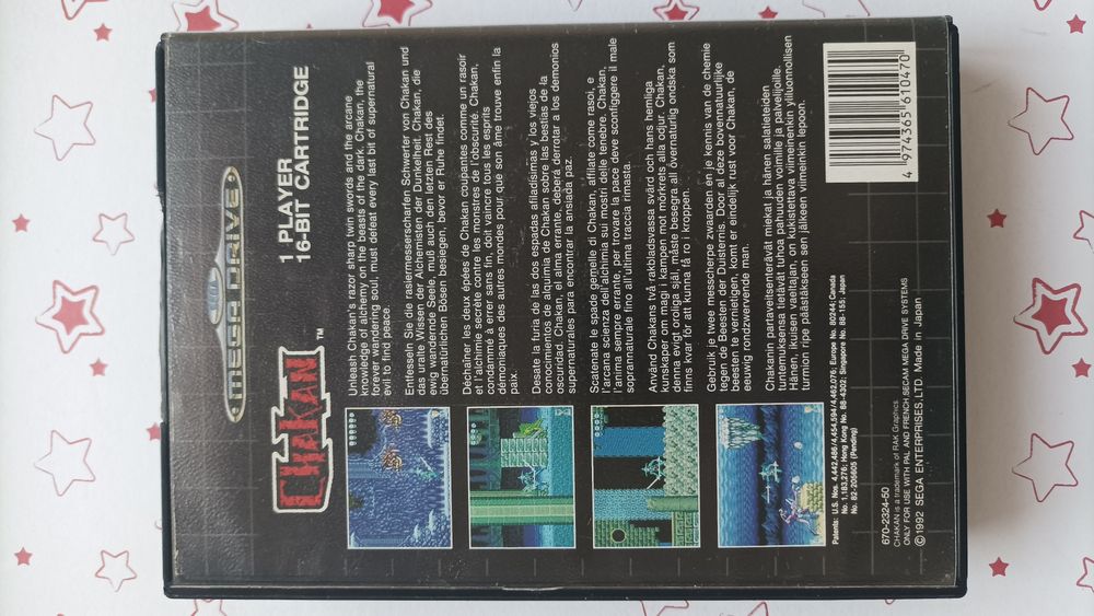 Картридж Sega Mega Drive , Chakan