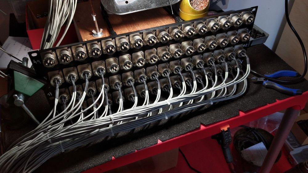 Splitter stagebox subbox Harting LK XLR