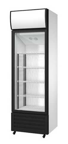 Frigorífico Vertical Expositor com Porta em Vidro – 280L
