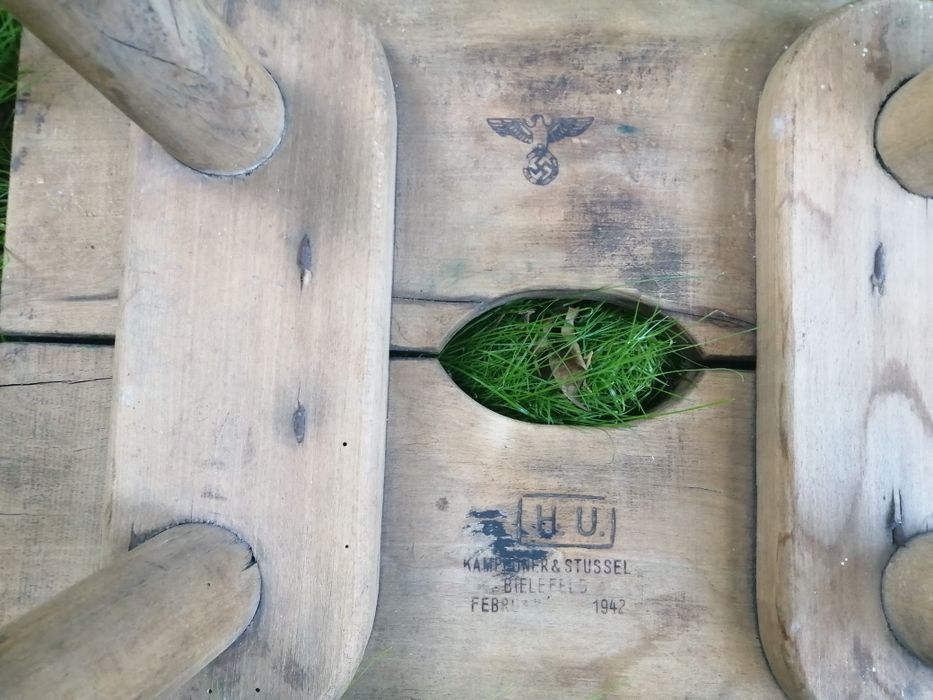 2xStołek koszarowy,III rzesza niemiecka