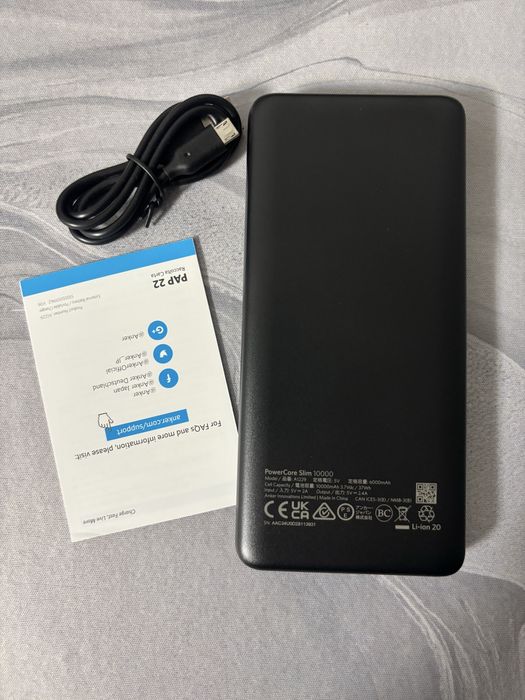 Повербанк Anker PowerCore Slim 10000mAh Series 3