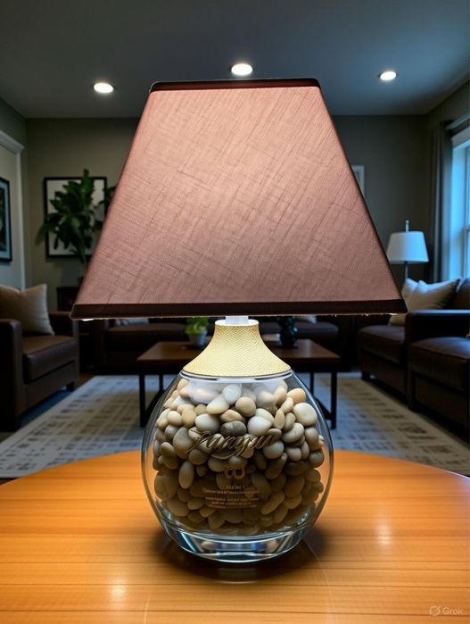 Candeeiros de Mesa a partir de Garrafas Recicladas Uísque Licor Vinho