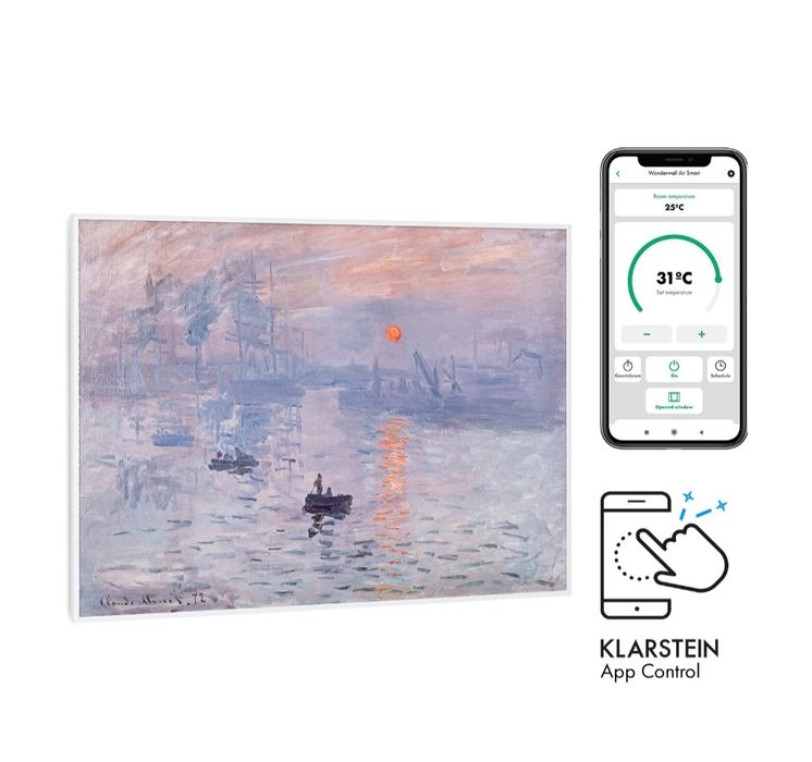 Интеллектуальный инфракрасный нагреватель Wonderwall Air Art Klarstein