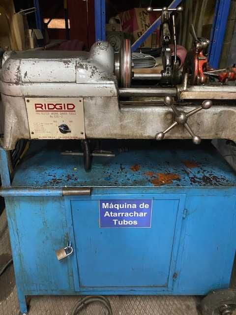 Maquina de atarraxar tubos RIDGID 535 atarraxa até 4 polgadas