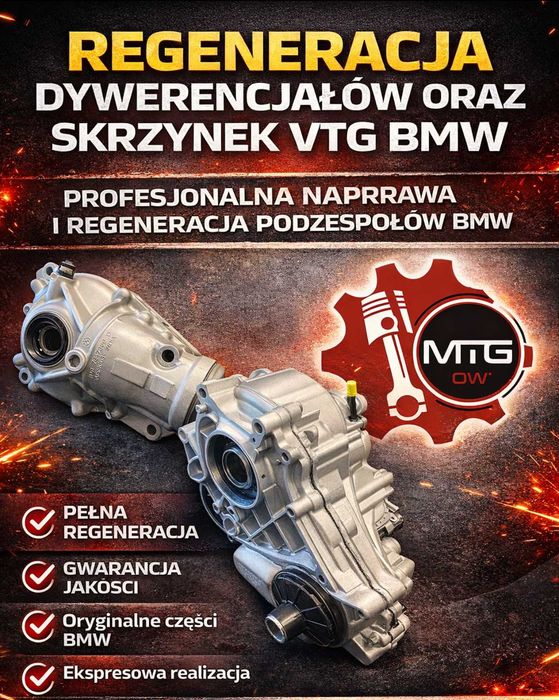 Regeneracja Dyferencjałów oraz Reduktorów ATC BMW X-drive ! Demontaż oraz Montaż ! GWARANCJA !