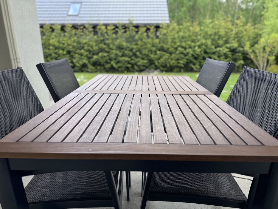 Komplekt meble ogrodowy (stol i 4 krszesla) Jysk