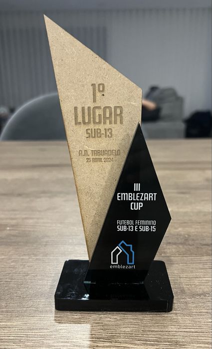 Troféus 100% personalizáveis