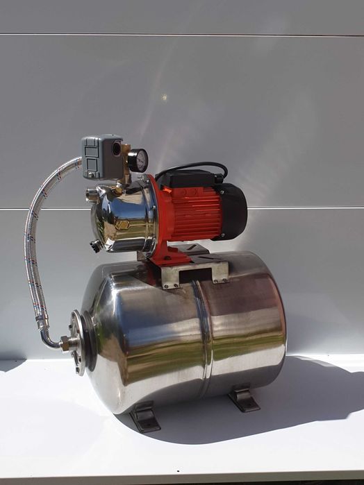 Станція Насосна 1500 Ват 24 літра нержавійка. (ТІЛЬКИ ДОСТАВКА ПОШТОЮ)