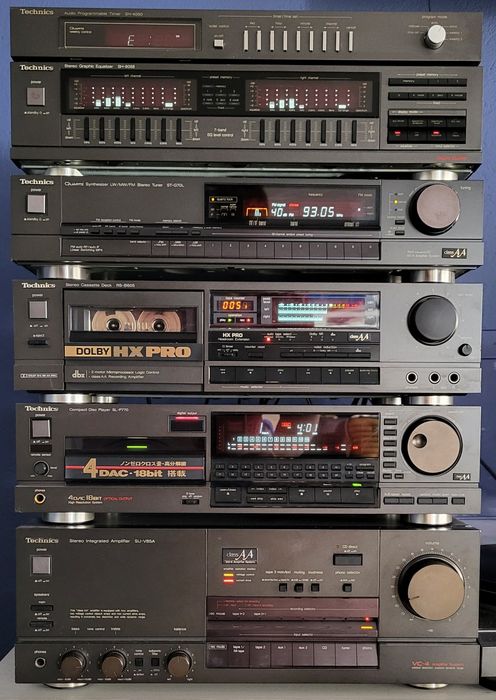 Wieża Technics SUV-85A SL-P770, SH-8058, RS-B605, ST-G70L ,SH4060, SL-Q2