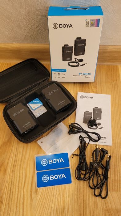 Мікрофони Boya та SmartMic