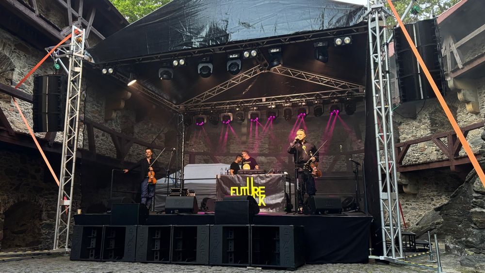 Zestaw Draus System Plener Nagłośnienie HLA HF24 STK 212  STK712 Napęd