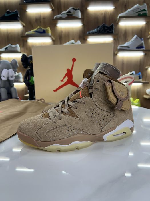 Кросівки Nike Air Jordan 6 x Travis Scott Cactus Jack “British