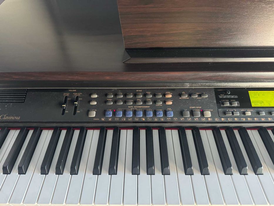 Órgão musical sem uso