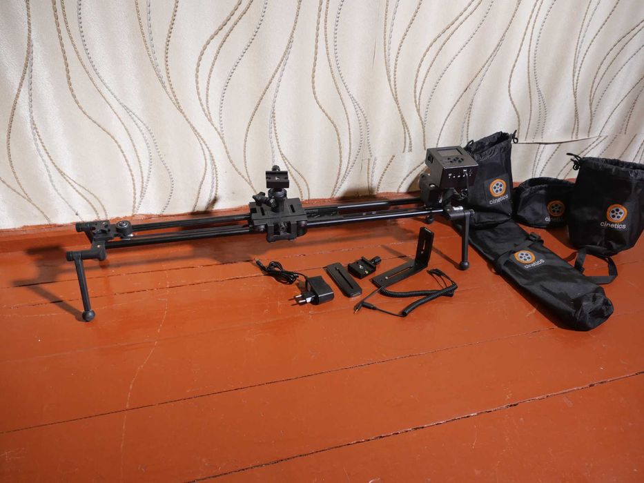 Моторизований слайдер Cinetics Axis360 Pro+Cinetics SkatePlate 2 мотор