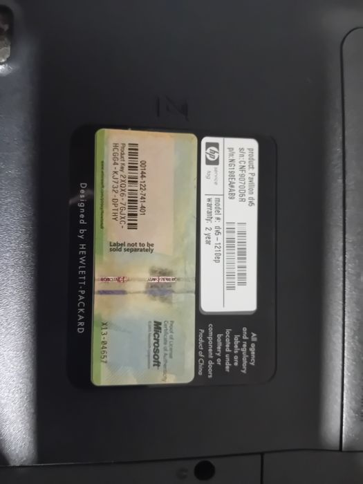 Portatil hp pavillion dv5 1210ep