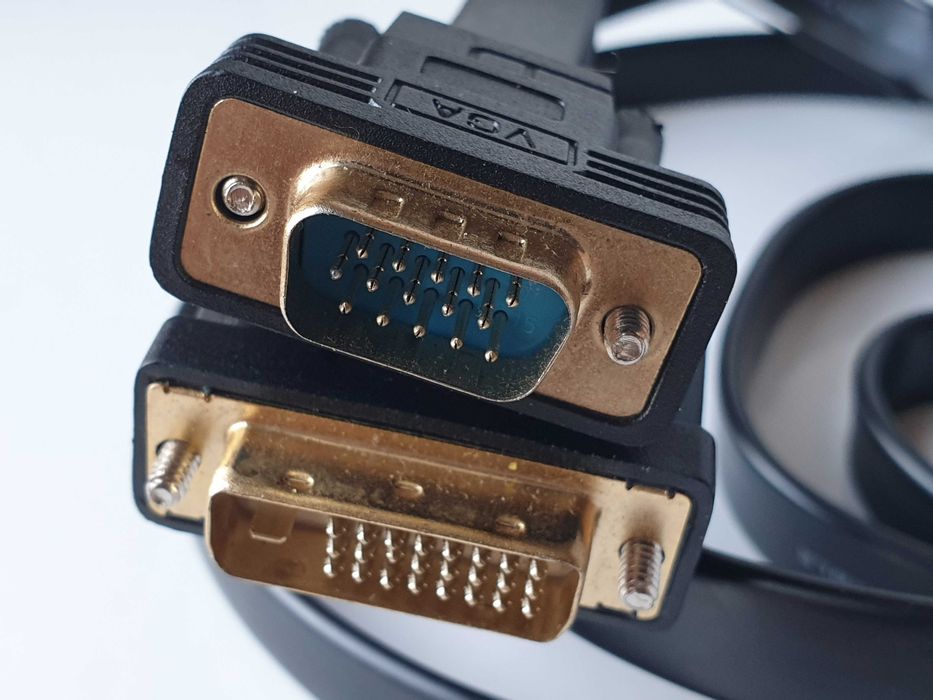 кабель DVI to VGA плоский 2м