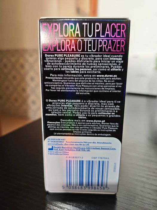 Estimulador Intense Orgasmic Pure Pleasure Durex