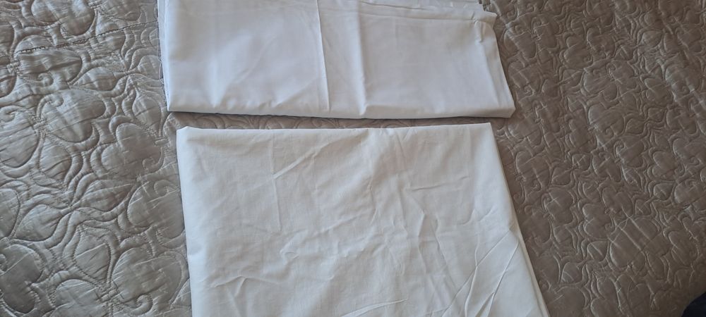 Ткань постельная широкая на простыни цветные и наволочки белая советск