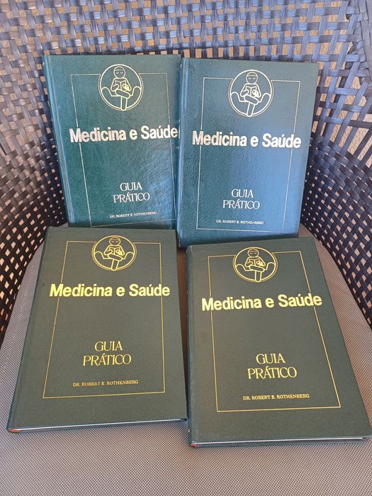 4 volumes Medicina e Saúde - Guia Prático