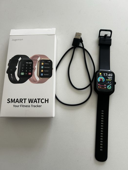 Smartwatch Jugeman Preto