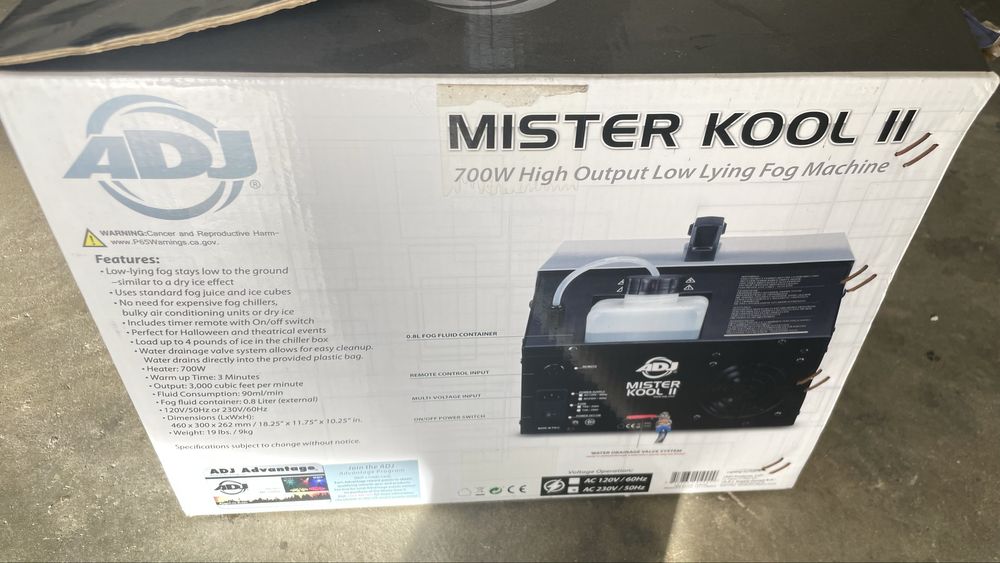 Vendo Maquina de fumo raso