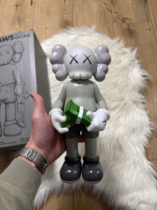 Фігурка KAWS Bearbrick CASH, іграшка-статуетка Кавс Бербрик з грошима