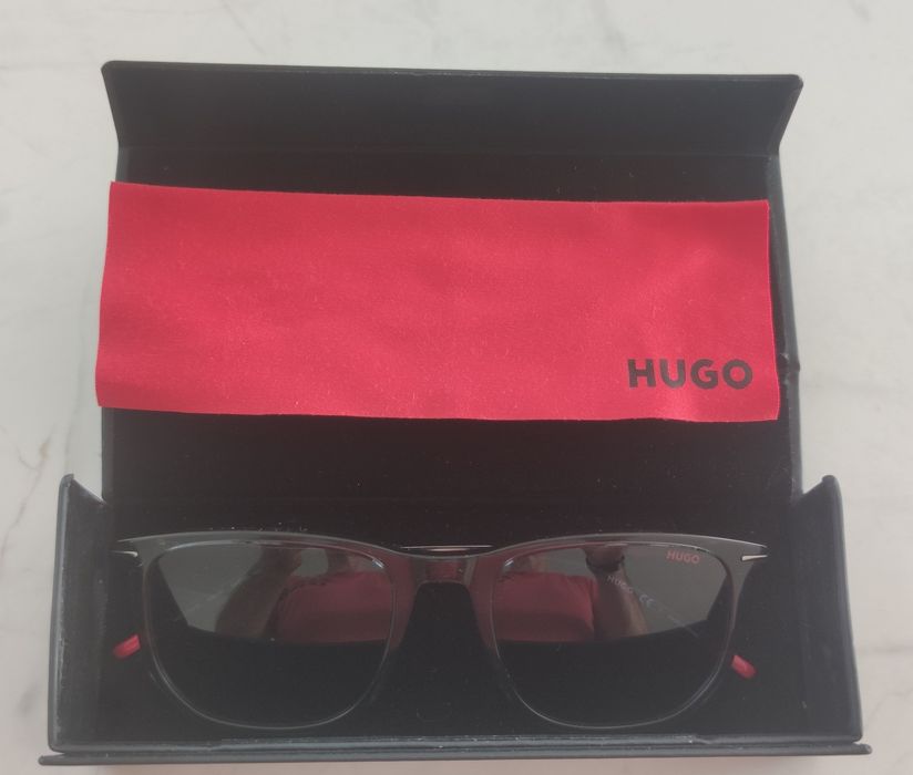 Óculos de Sol HUGO (Hugo Boss) HG 1204/S - Kit Completo com Caixa e Pano