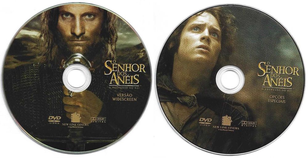 O Senhor dos Anéis - - - - - Os Filmes da Trilogia - - - - - 6 X DVD