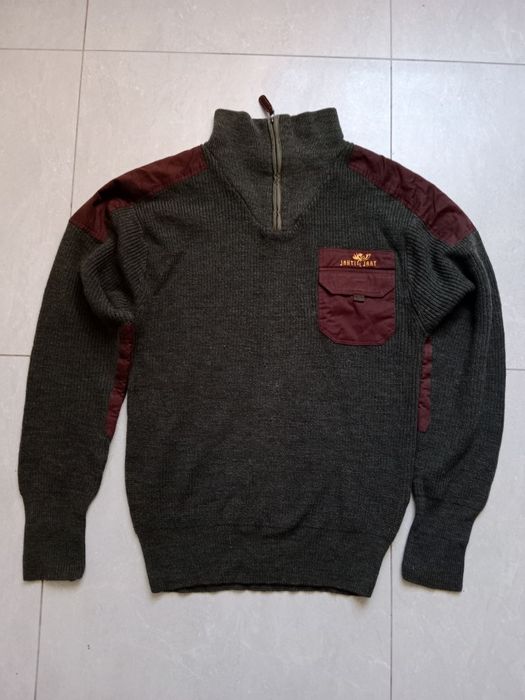 Jahti Jakt sweter myśliwski wool roz XXL