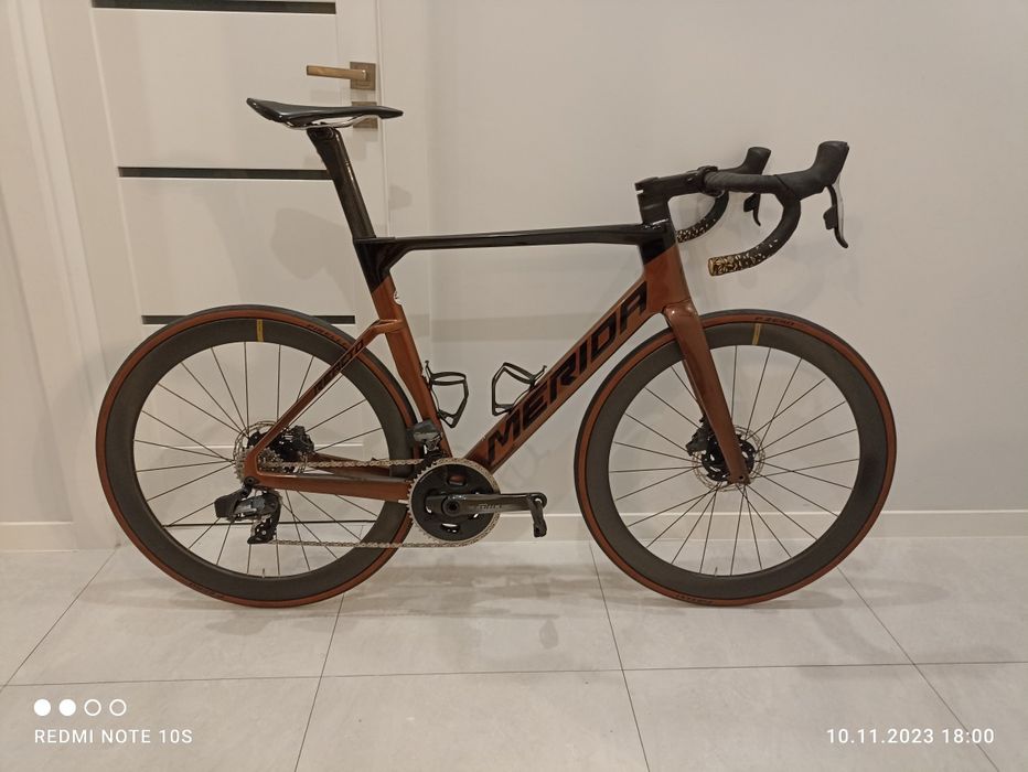 Merida reacto force edition pomiar mocy, nowe koła karbonowe reynolds