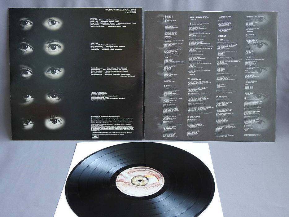 Rainbow Straight Between The Eyes LP 1982 UK пластинка 1 press NM ориг