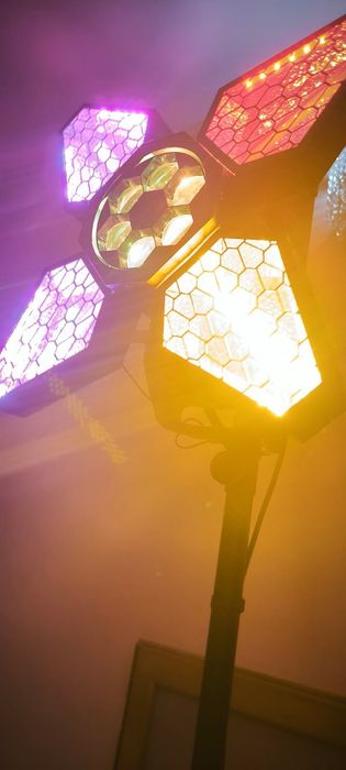 Retro lampy dj + twarde pokrowce