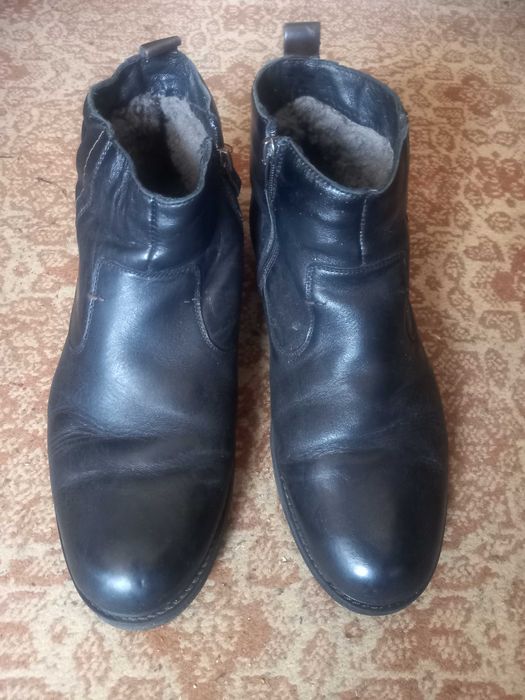 Ботінки M-zip з натурально шкіри зимові розмір 45