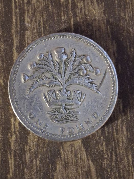 Монета One Pound 1984 Elizabeth 2