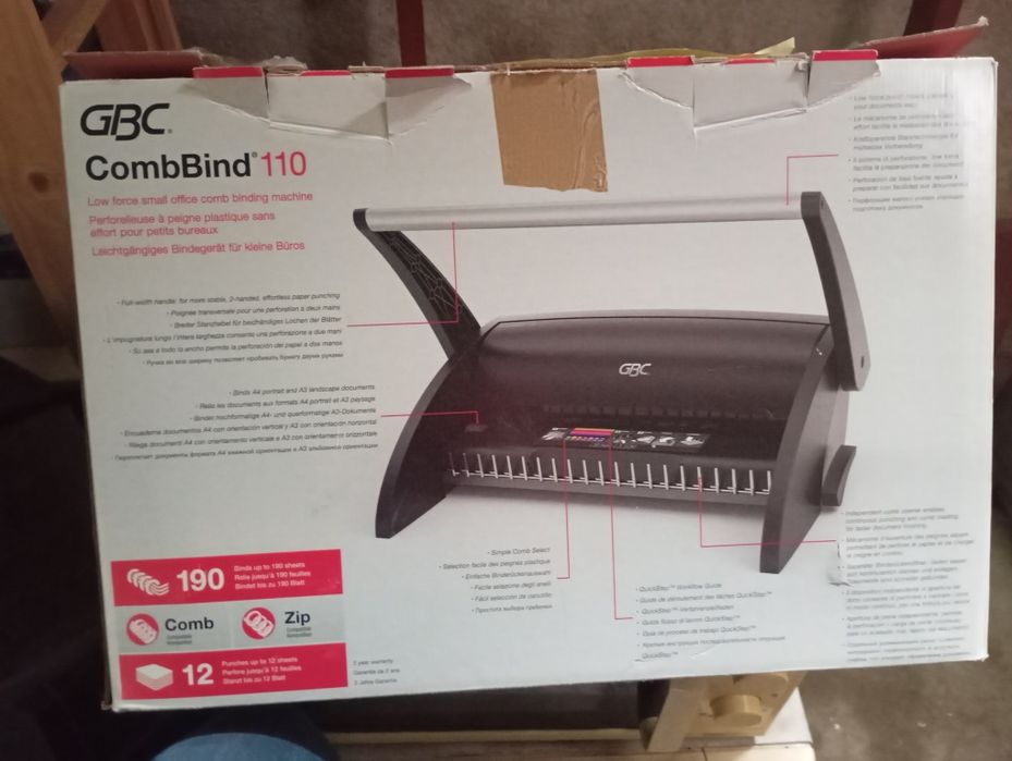 GBC combbind 110