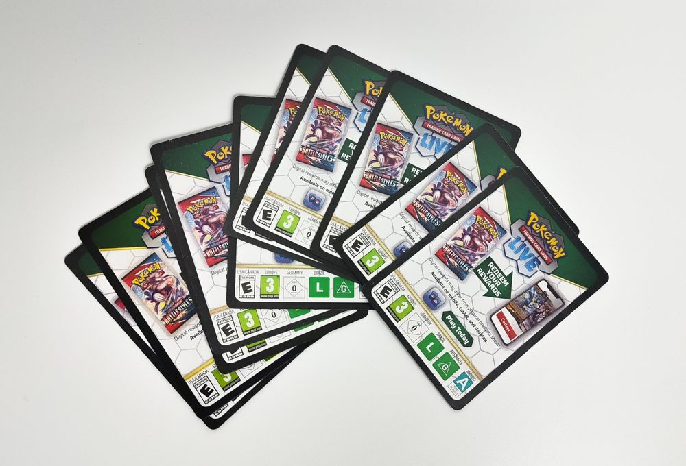 Kody live pokemon TCG Paldea Evolved 10 sztuk